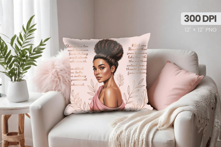 Black Girl Afro Png Image 8