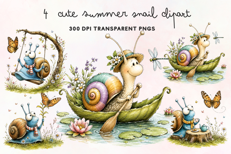 Summer Watercolor Clipart Image 13