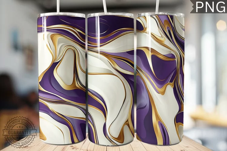 Abstract Pattern Tumbler Warp - High Quality 300 Dpi