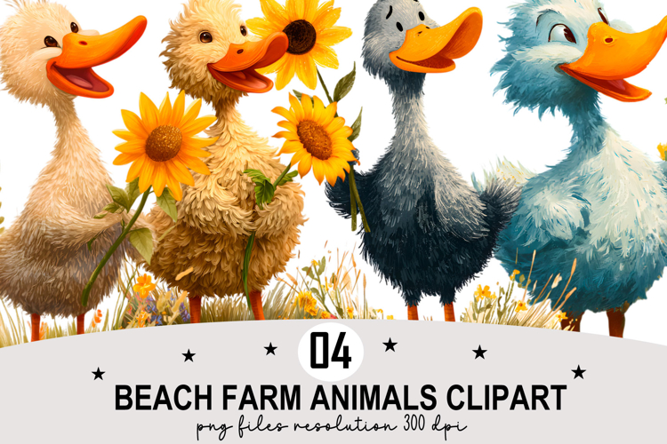 Watercolor Beach Clipart Image 7