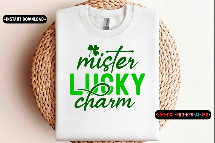 Mister Lucky Charm St. Patricks Day SVG, St. Patricks day