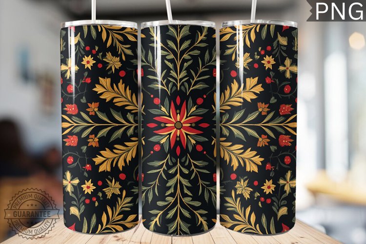 Christmas Tumbler Wrap Image 23