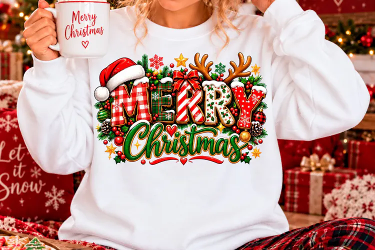 Trending Merry Christmas Shirt Sublimation Png