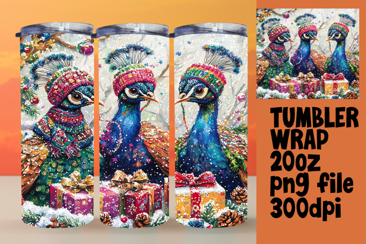 Christmas Tumbler Wrap Image 3