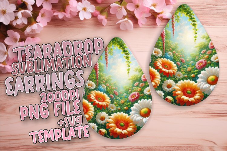 Artistic Teardrop Design for DIY , Flower