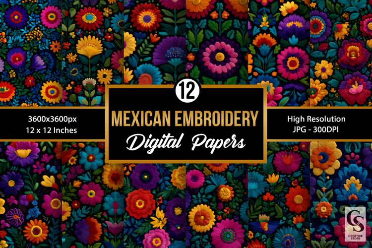 Mexican Embroidery Patterns
