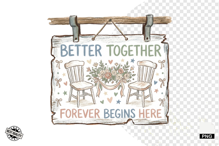 Wedding Day Sign PNG