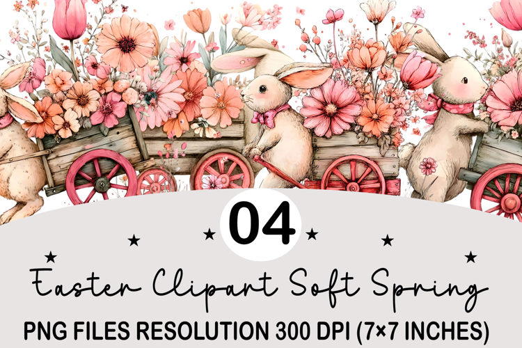 Easter Clipart Soft Spring Easter Spring PNG