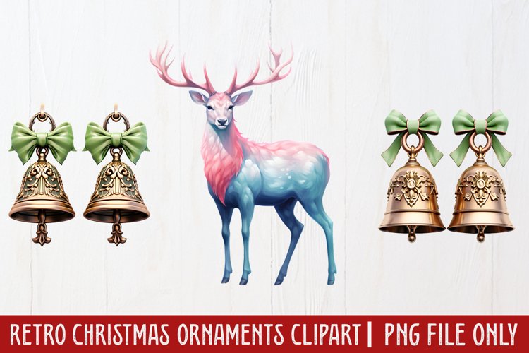 Christmas Ornaments Clipart Image 6