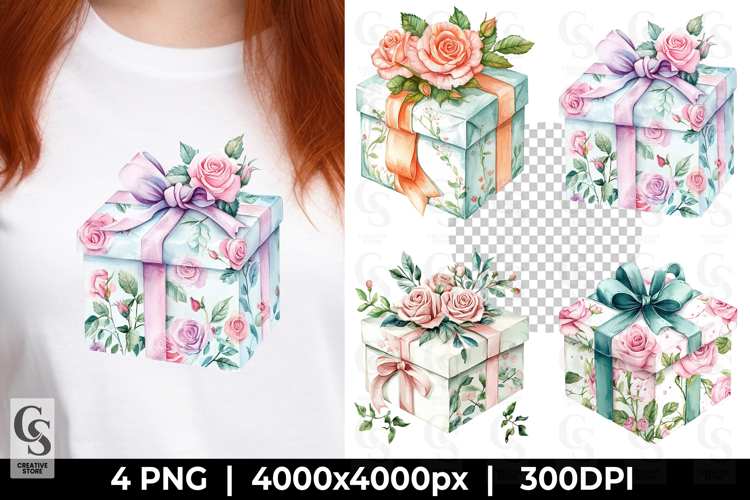 Birthday Present Clipart Image 8