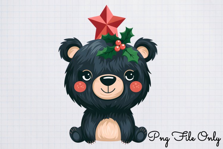 Boho Christmas Clipart Image 23