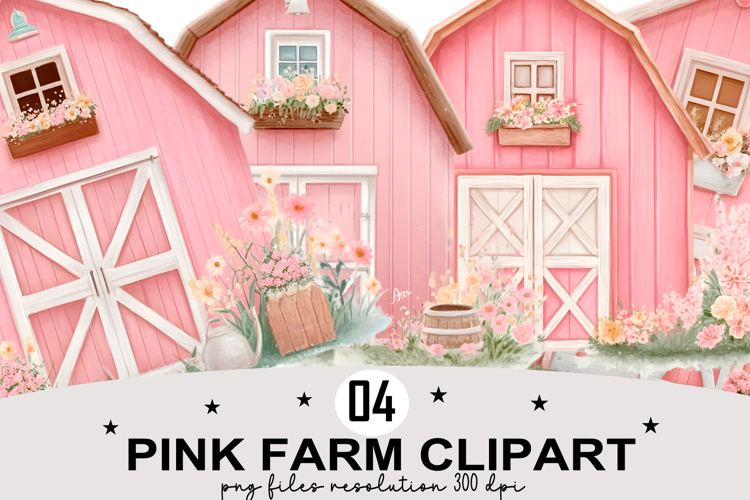 Farm Scene Clipart