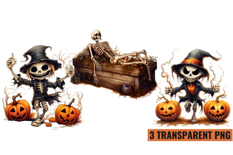Skeleton Clipart Image 6