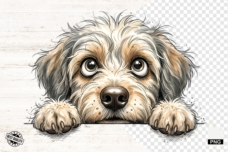 Cute Dog Illustration Image 13