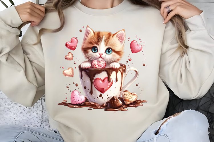 Cute Cat Clipart Image 18