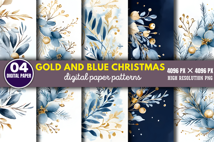 Gold Christmas Background Image 14