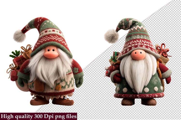 Christmas Gnome Funny Clipart png