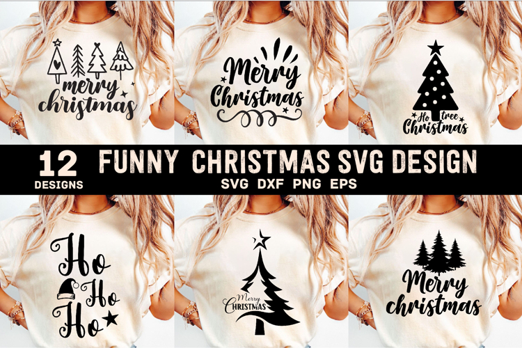 12 Funny Christmas Svg Design | Christmas Design