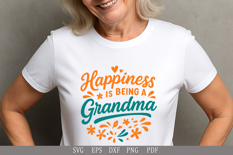 Heartwarming Grandma Quote Mothers Day Shirt Design SVG PNG
