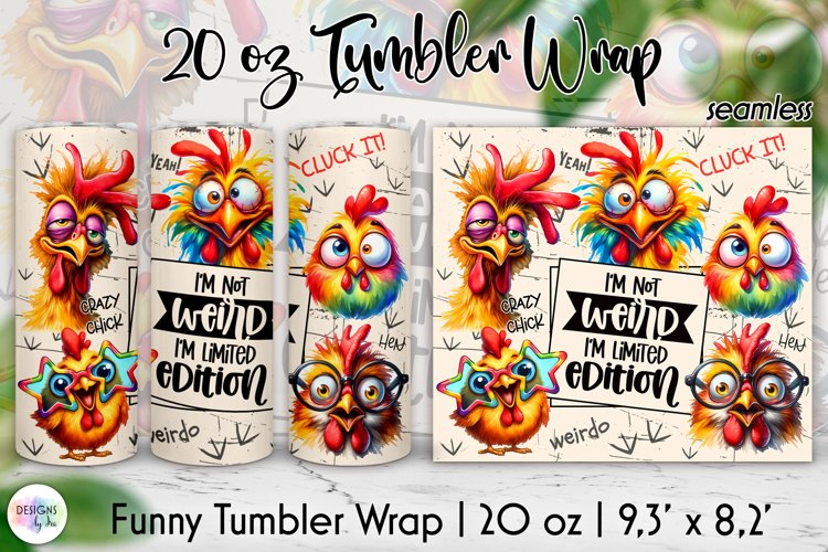 20 Oz Sublimation Tumbler Wrap Image 19