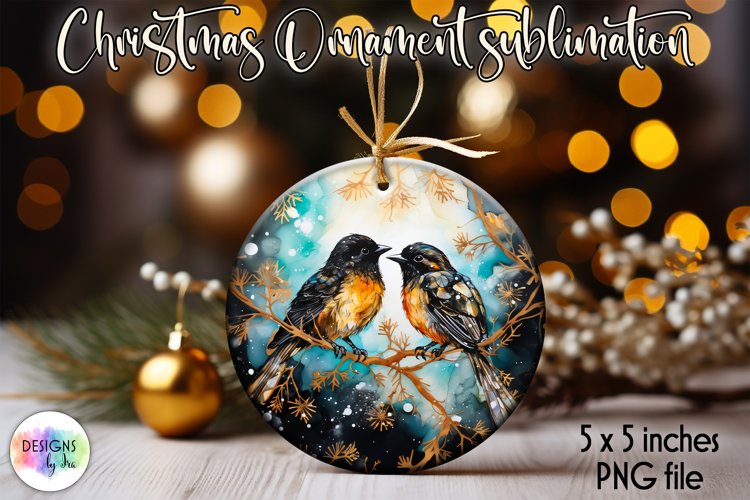 Christmas Ornament Sublimation Designs Image 20