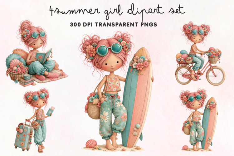Beach Summer Clipart Image 24