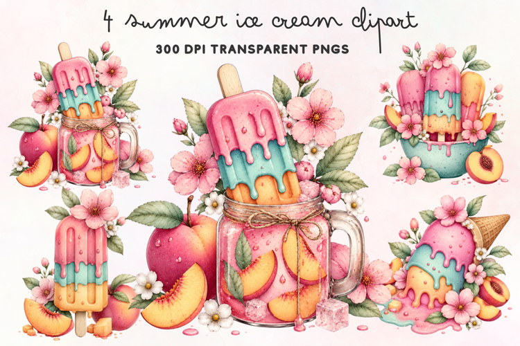 Cute Ice Clipart Image 6