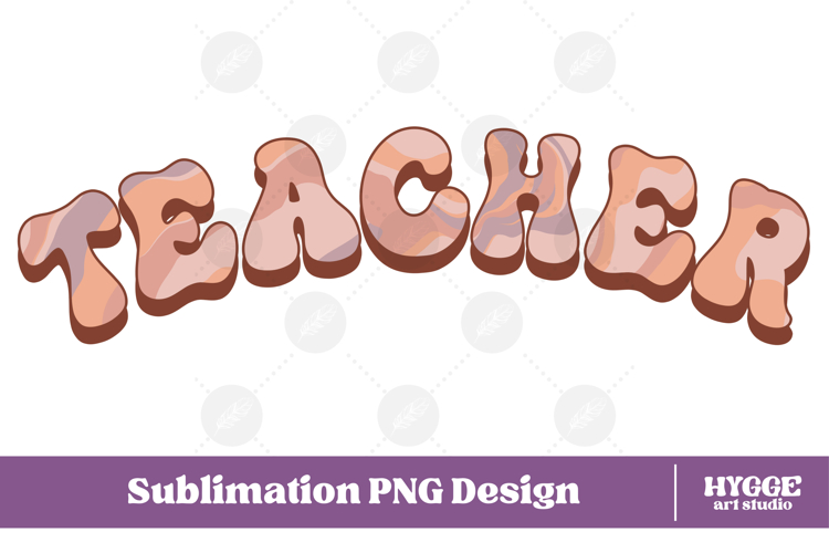 teacher Png Retro school kids Sublimation