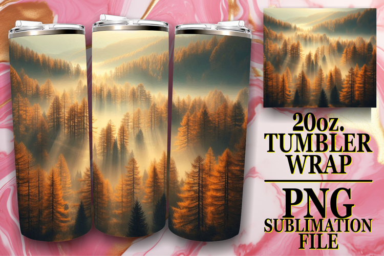 Thanksgiving Tumbler Wrap Image 13