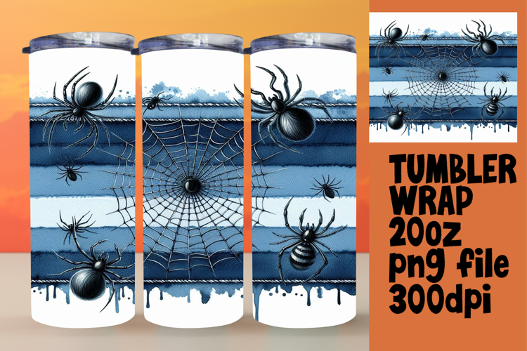 20oz Tumbler Design for Sublimation , Halloween