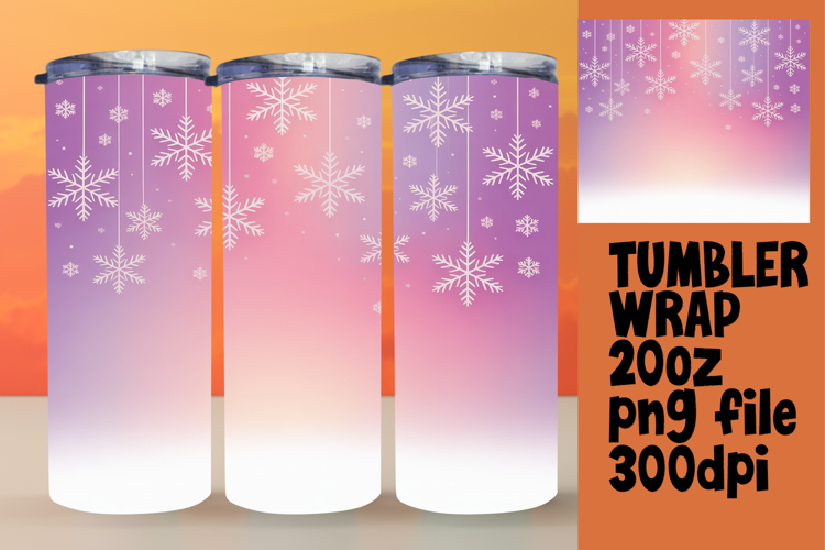20oz Tumbler Template for Any Occasion , Christmas