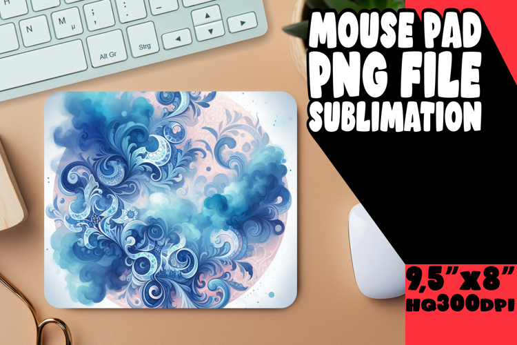UNIQUE DESK PAD FUN IDEAS, Watercolor Patter