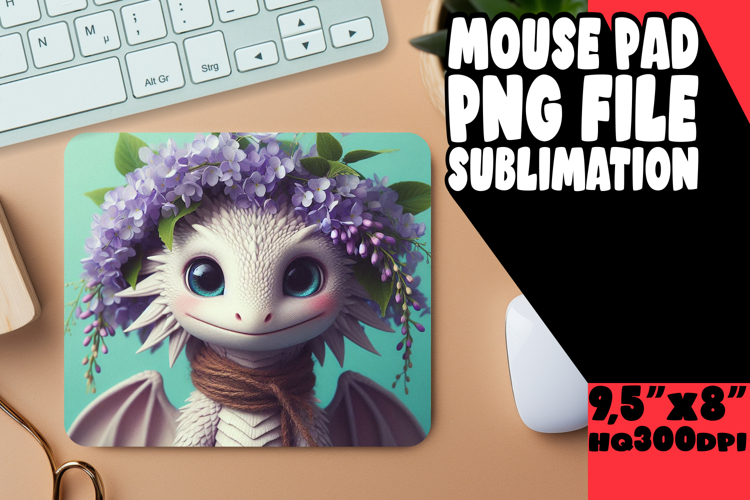 WHIMSICAL mouse MAT Creative Touch, Dragon