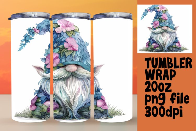Cheerful Gnome Springtime Tumbler Assortment