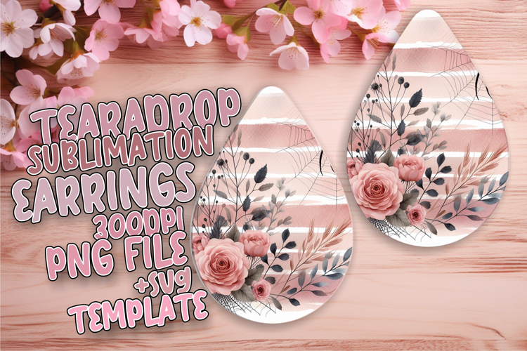 Stylish Teardrop Design for DIY , Halloween