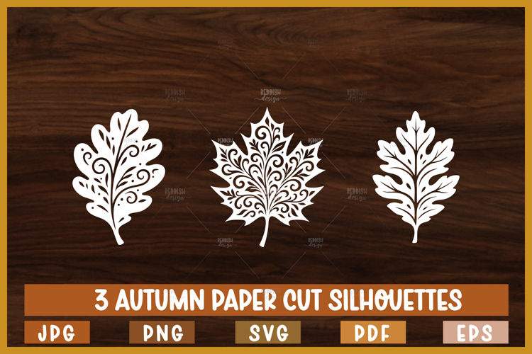 Autumn Leaves Clipart Image 21