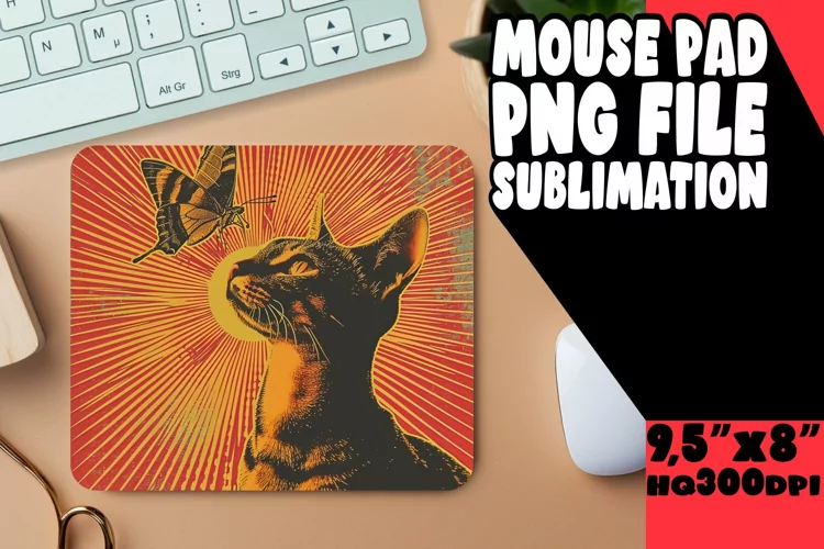 Sweet Cat Sublimation Pad