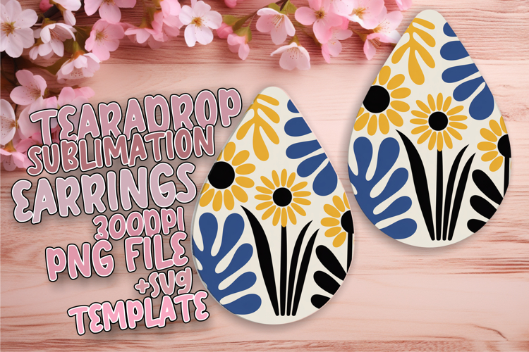 Dynamic Teardrop Design for Crafts , Flowers