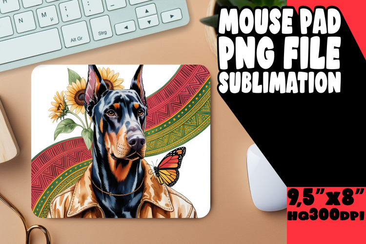 RADIANT desk MAT Artistic Touch, Cute Dog