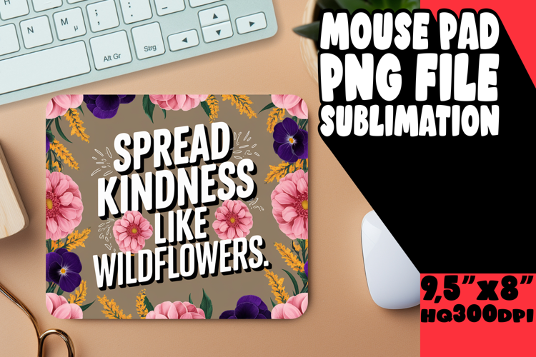 Playful DESK mat Fun Sublimation, Religious