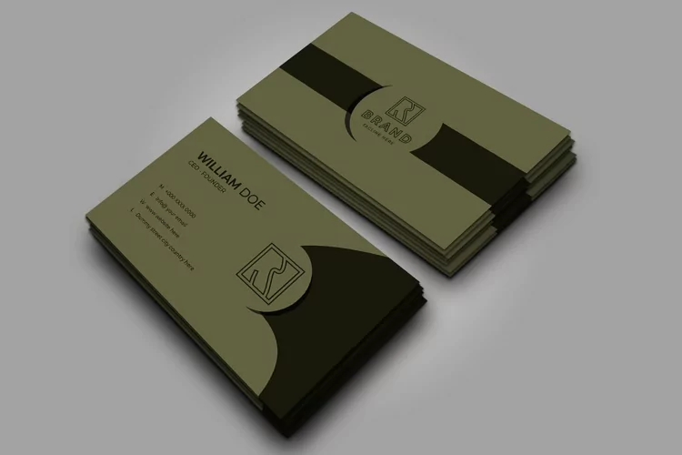 Simple And Minimal Business Card