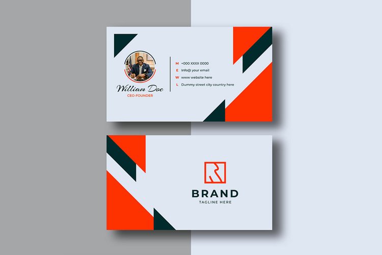 Corporate And Modern Business Card