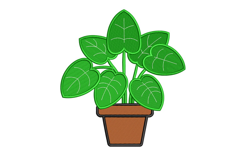 Plant Embroidery Image 11