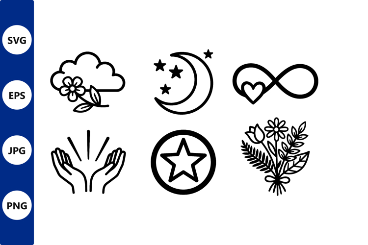 Stars Outline Image 21