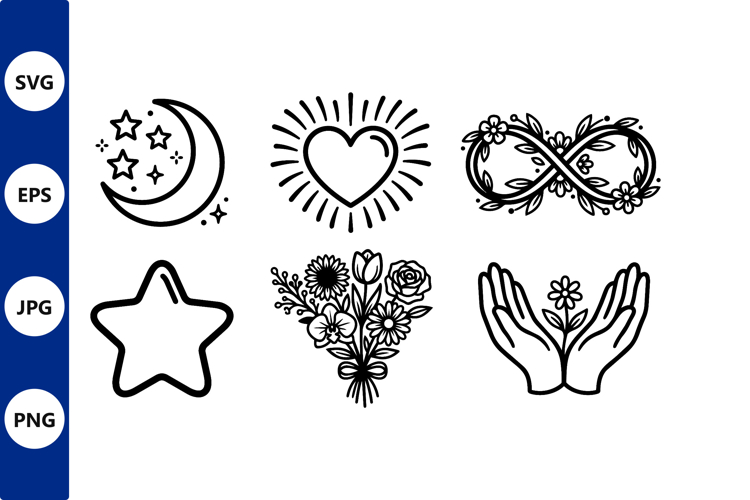 Stars Outline Image 11