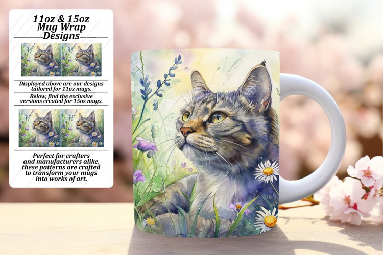 Springtime Splendor with Cat-Inspired Mugs