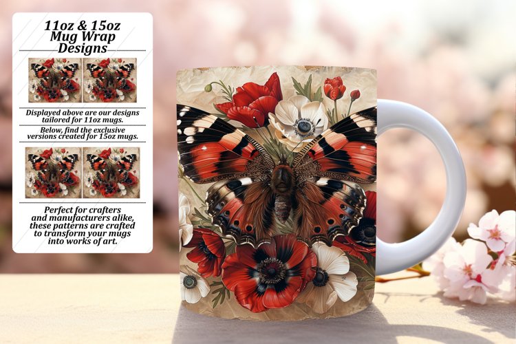 Whimsical Butterfly: Spring Mug Delights - 11oz & 15oz
