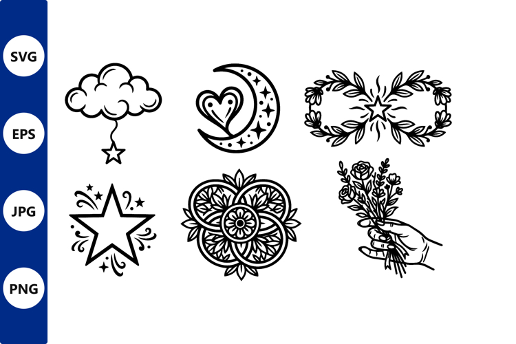 Floral Vector Image 21