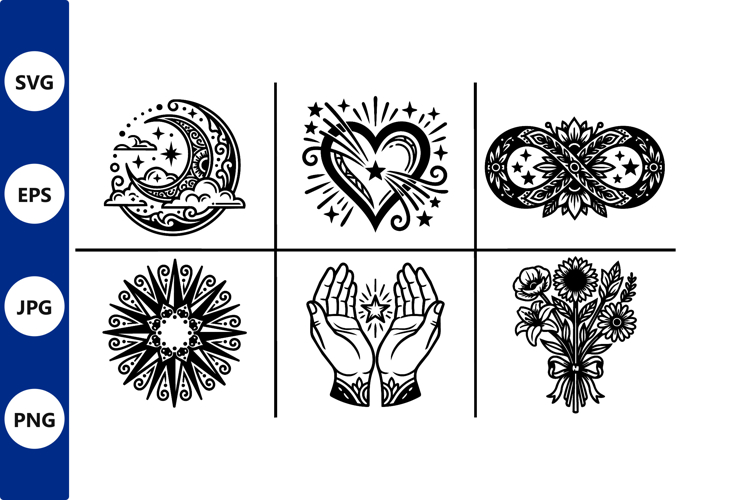 Praying Hands Vector Image 23
