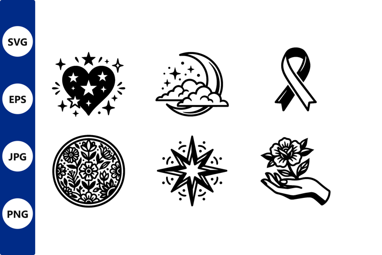 Stars Vector Image 13